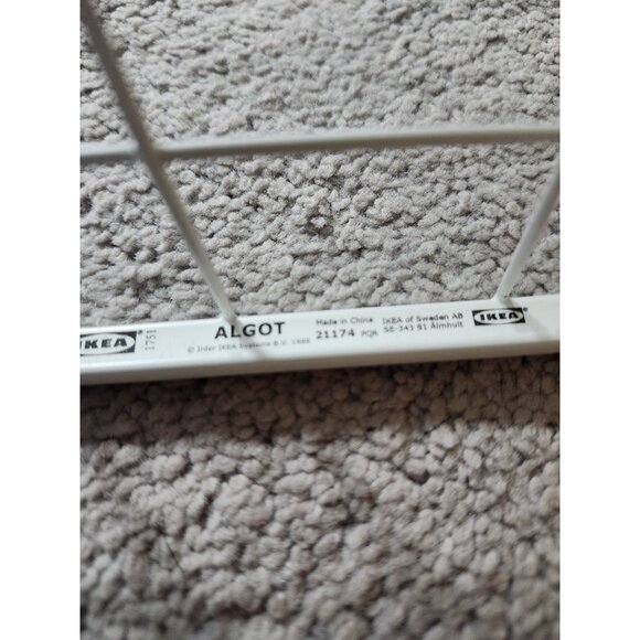 Set of 2 NEW IKEA Algot Large Wire Basket 23.5x15 x11.5 004.018.61 21174 Discont - Picture 6 of 8
